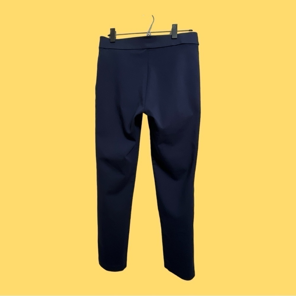 Calvin Klein Stretch Pull On Pants Straight Leg Gold Accent Tag Size M - Picture 4 of 9